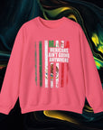 M.A.G.A. Mexican/American Flag | Gildan 18000 | Unisex Heavy Blend™ Crewneck Sweatshirt