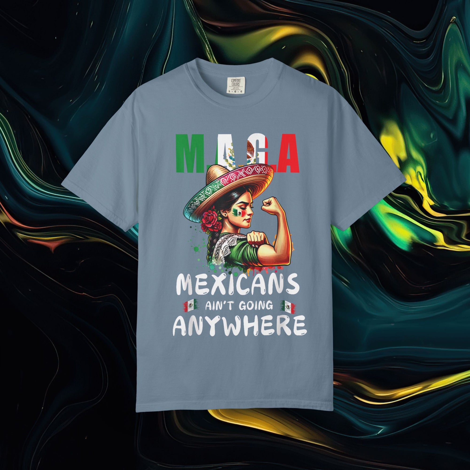 M.A.G.A. Fuerza | Comfort Colors C1717 | Unisex Garment-Dyed T-shirt