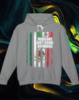 M.A.G.A. Mexican/American Flag | Comfort Colors 1467 | Unisex Lightweight Hooded Sweatshirt