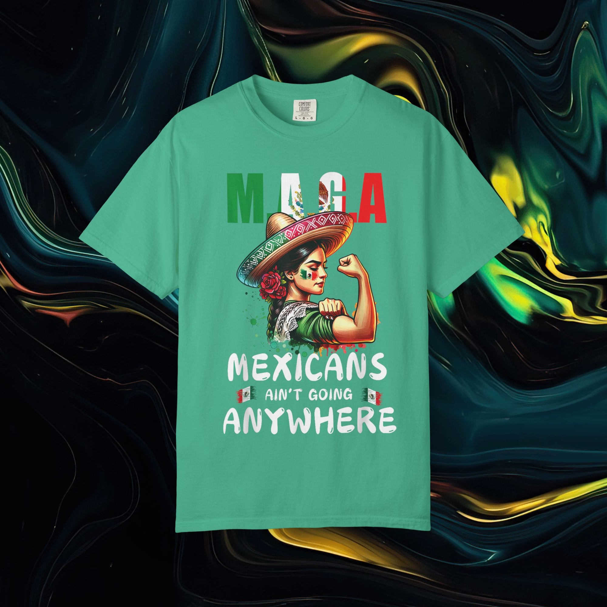 M.A.G.A. Fuerza | Comfort Colors C1717 | Unisex Garment-Dyed T-shirt