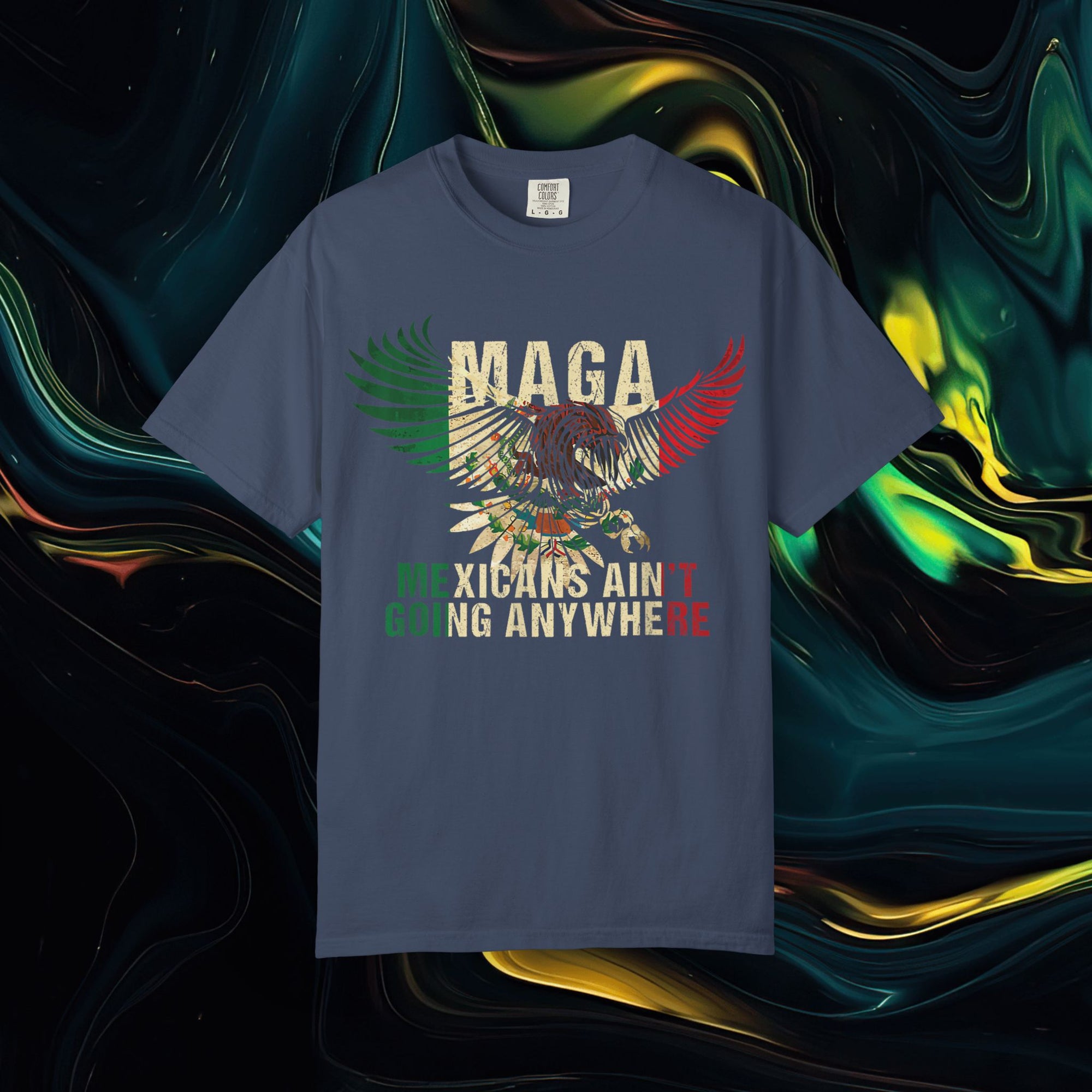 M.A.G.A. Flying Eagle | Comfort Colors C1717 | Unisex Garment-Dyed T-shirt