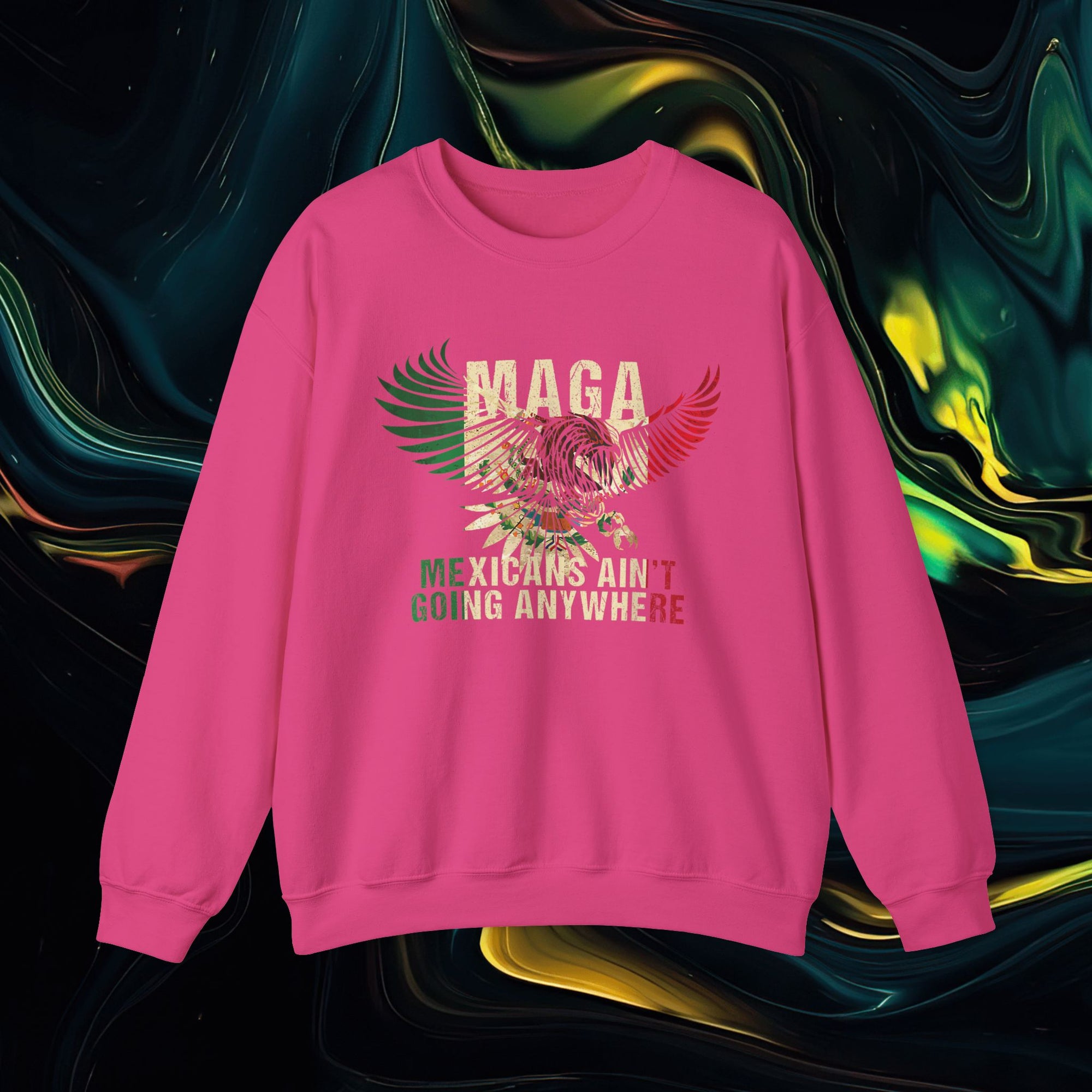 M.A.G.A. Flying Eagle | Gildan 18000 | Unisex Heavy Blend™ Crewneck Sweatshirt