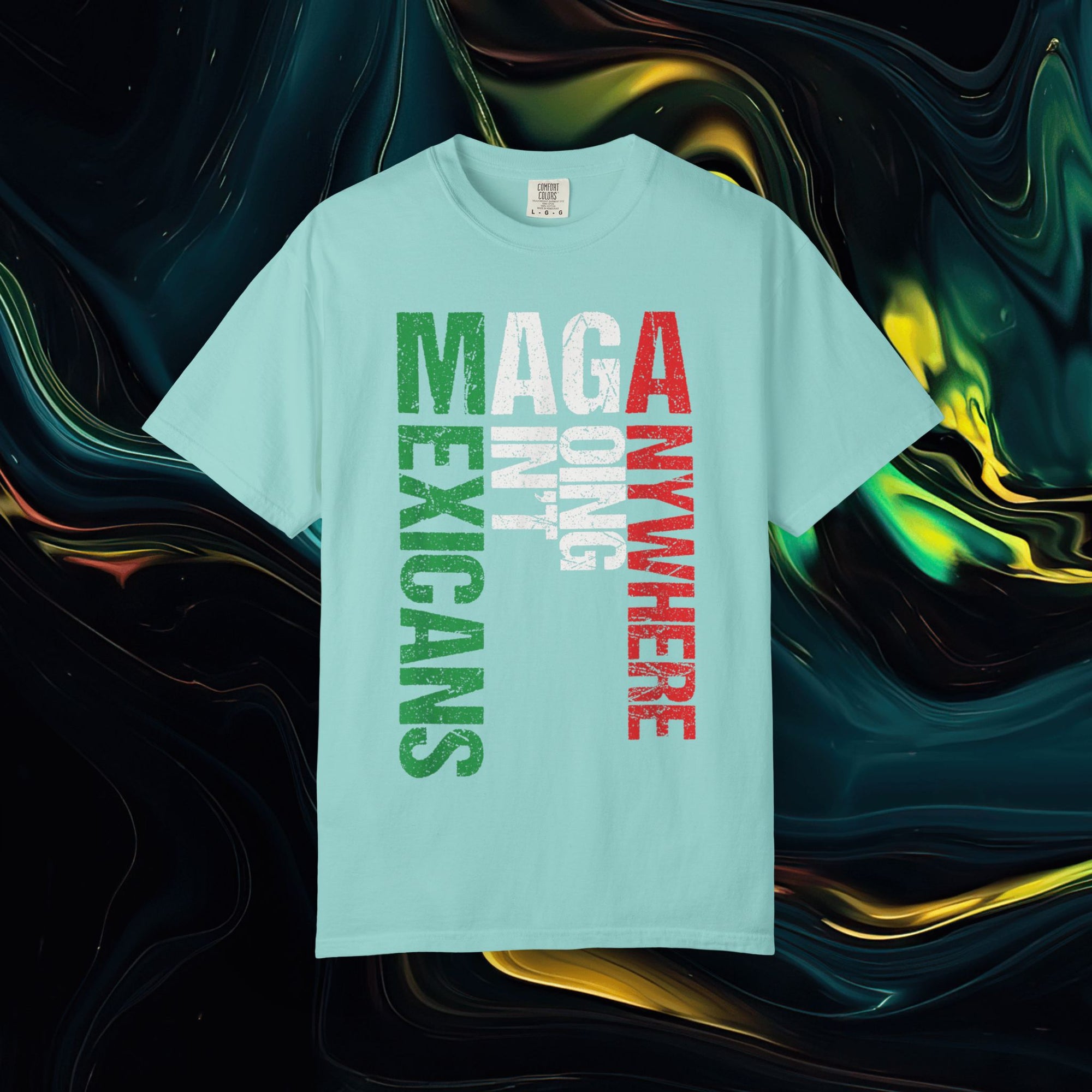 M.A.G.A. Vertical | Comfort Colors C1717 | Unisex Garment-Dyed T-shirt