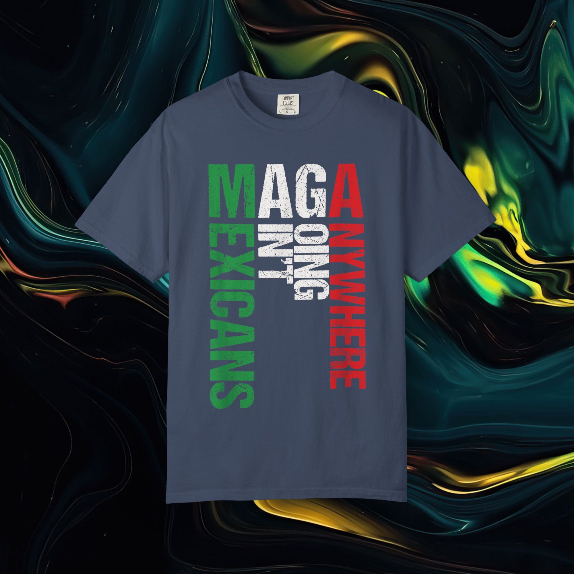 M.A.G.A. Vertical | Comfort Colors C1717 | Unisex Garment-Dyed T-shirt