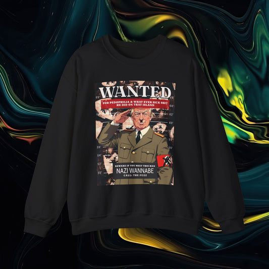 Wanted Pedo |  Heavy Blend™ Crewneck