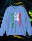 M.A.G.A. Vertical | Gildan 18000 | Unisex Heavy Blend™ Crewneck Sweatshirt