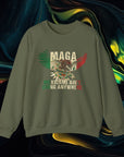 M.A.G.A. Flying Eagle | Gildan 18000 | Unisex Heavy Blend™ Crewneck Sweatshirt