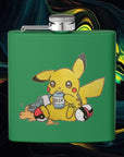 Pika | Stainless Steel Flask - 6oz Hip Flask for Parties & Celebrations