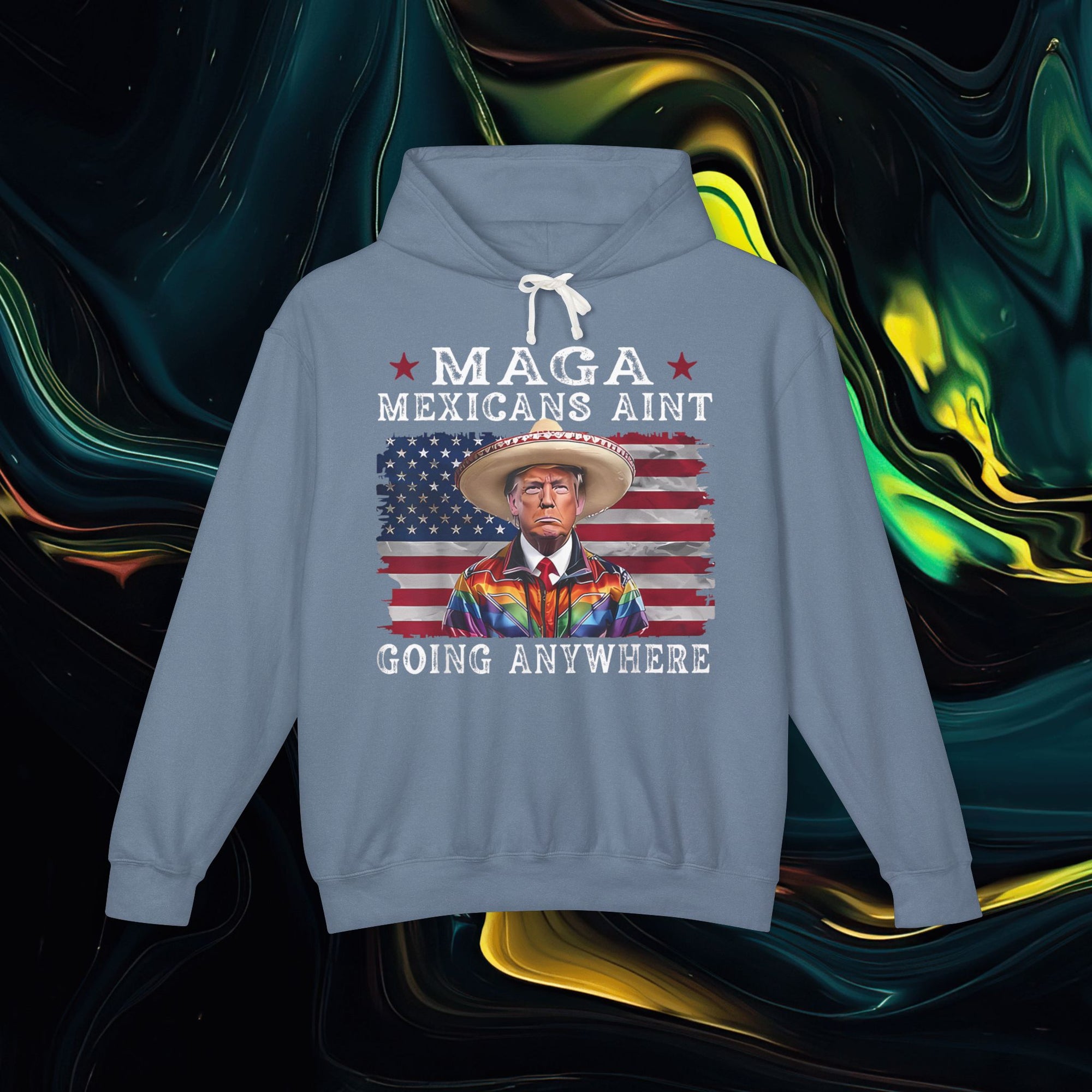 M.A.G.A. Pendejo | Comfort Colors 1467 | Unisex Lightweight Hooded Sweatshirt