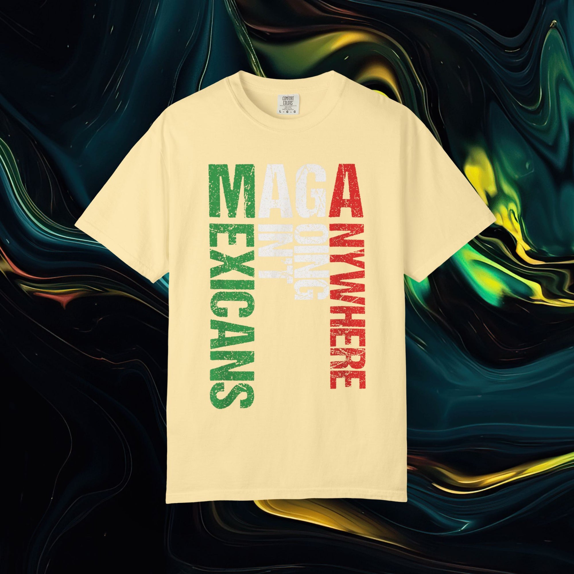 M.A.G.A. Vertical | Comfort Colors C1717 | Unisex Garment-Dyed T-shirt