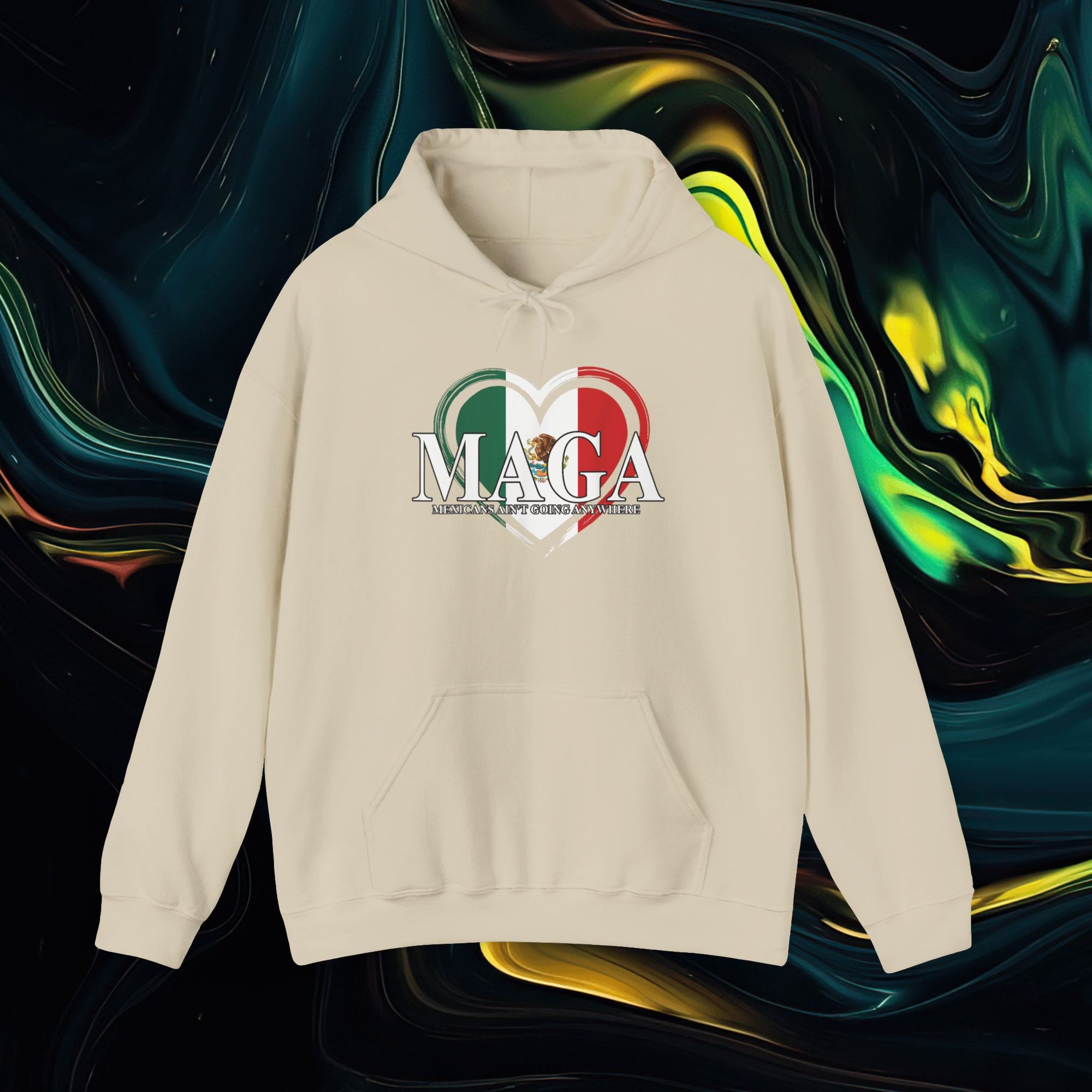 M.A.G.A. &lt;3 | Gildan 18500 | Unisex Heavy Blend™ Hooded Sweatshirt
