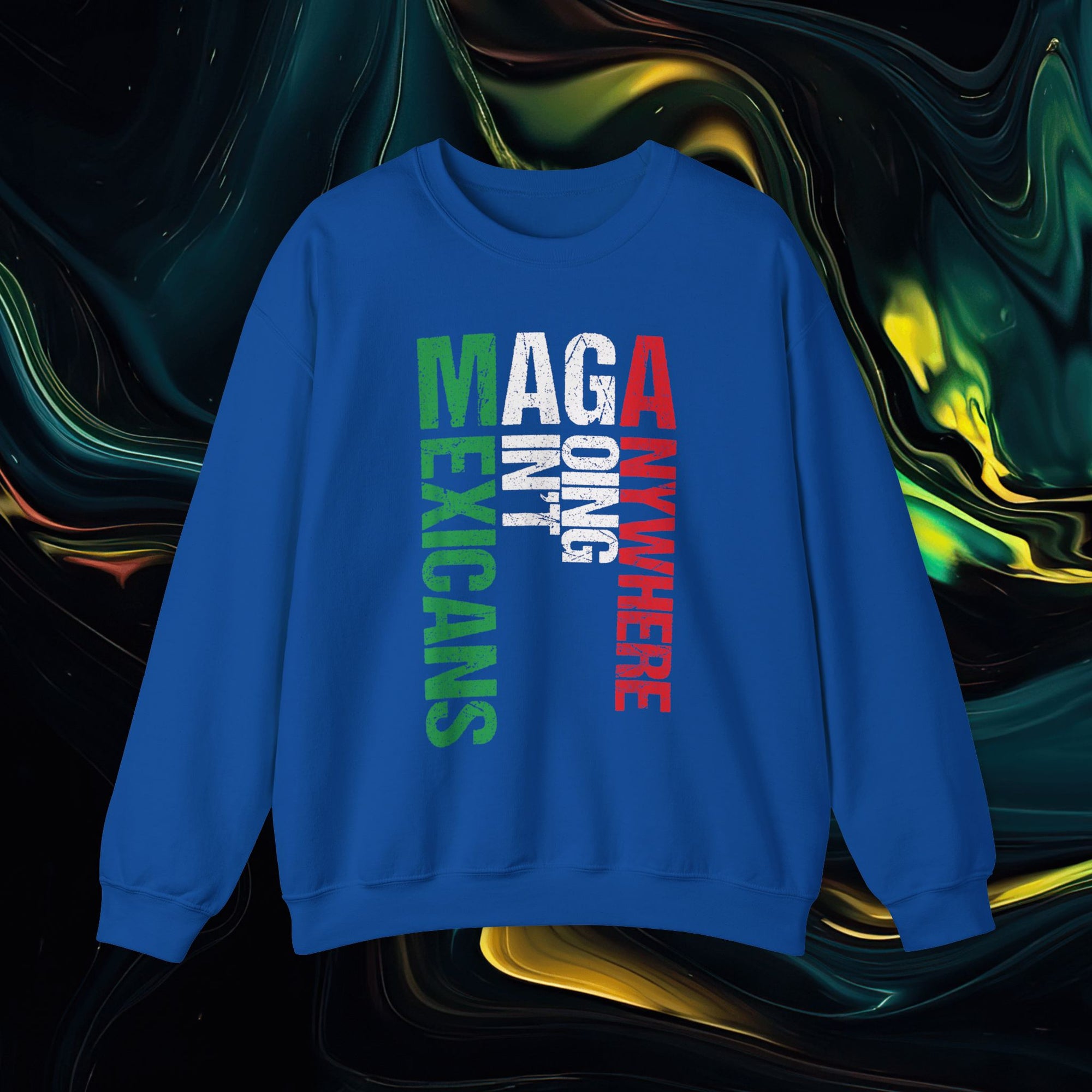M.A.G.A. Vertical | Gildan 18000 | Unisex Heavy Blend™ Crewneck Sweatshirt