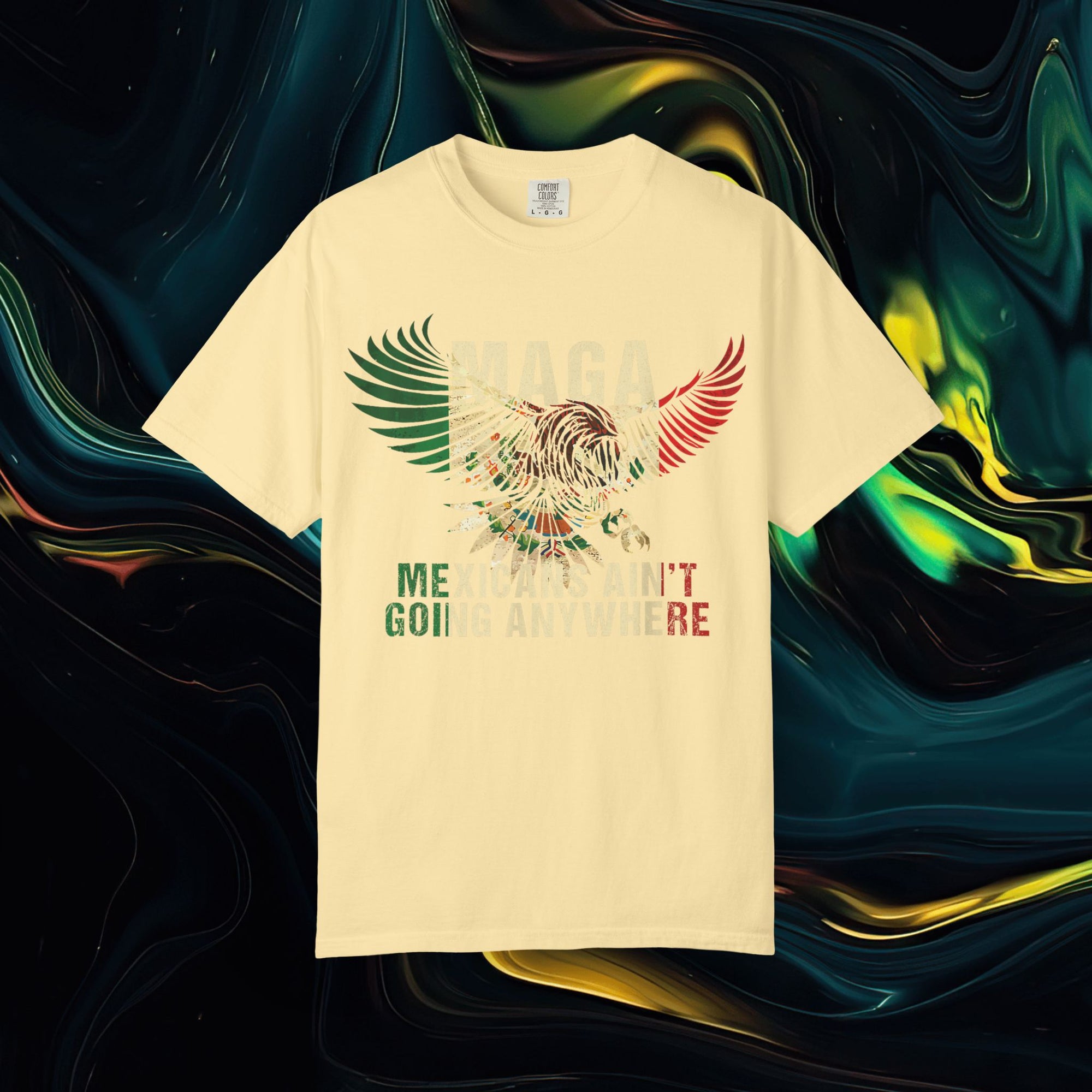 M.A.G.A. Flying Eagle | Comfort Colors C1717 | Unisex Garment-Dyed T-shirt