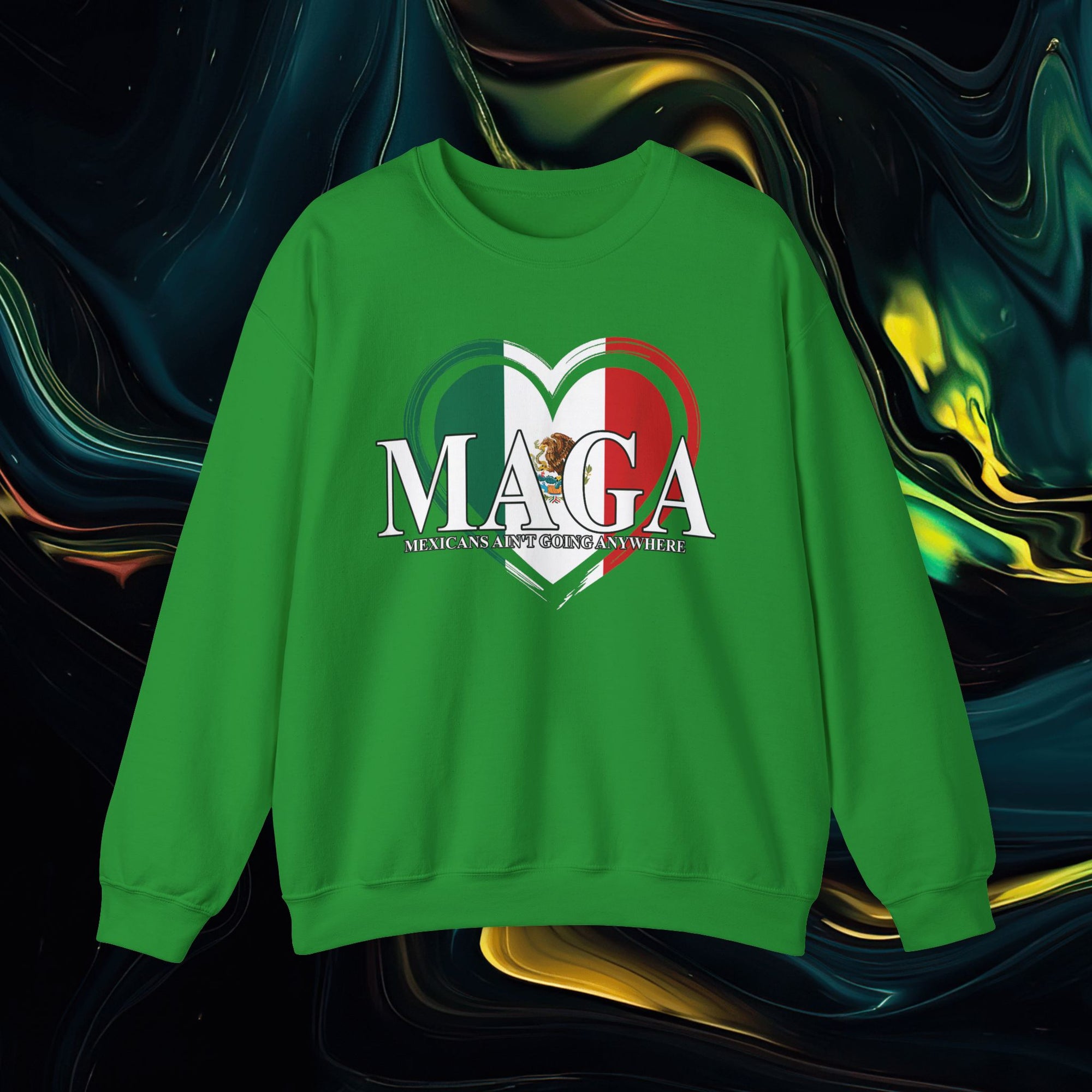 M.A.G.A. &lt;3 | Gildan 18000 | Unisex Heavy Blend™ Crewneck Sweatshirt