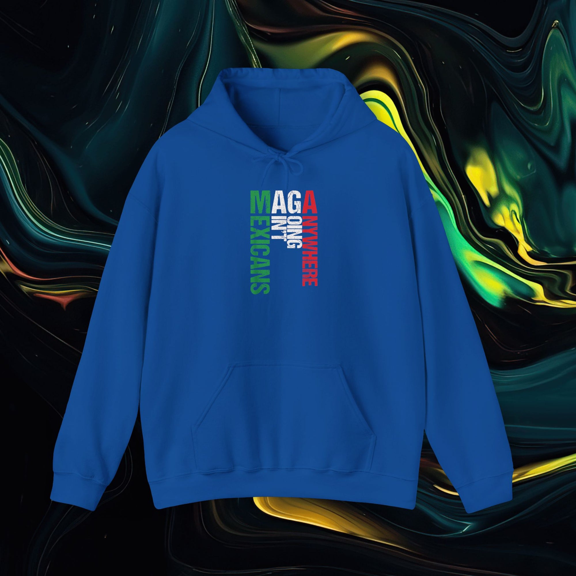M.A.G.A. Vertical | Gildan 18500 | Unisex Heavy Blend™ Hooded Sweatshirt