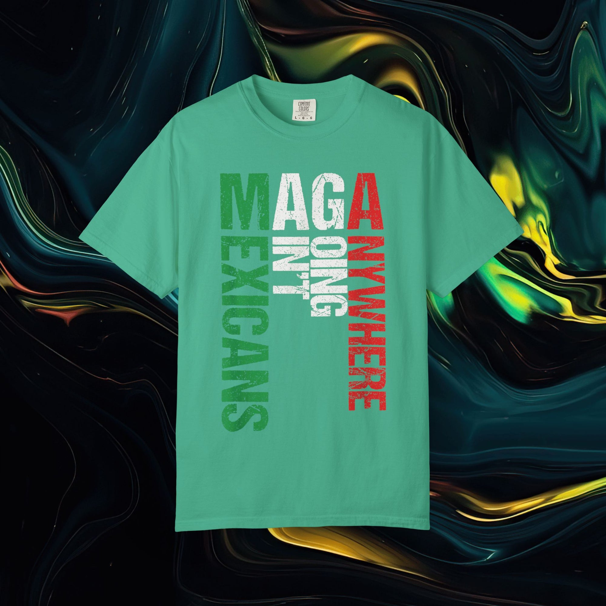 M.A.G.A. Vertical | Comfort Colors C1717 | Unisex Garment-Dyed T-shirt