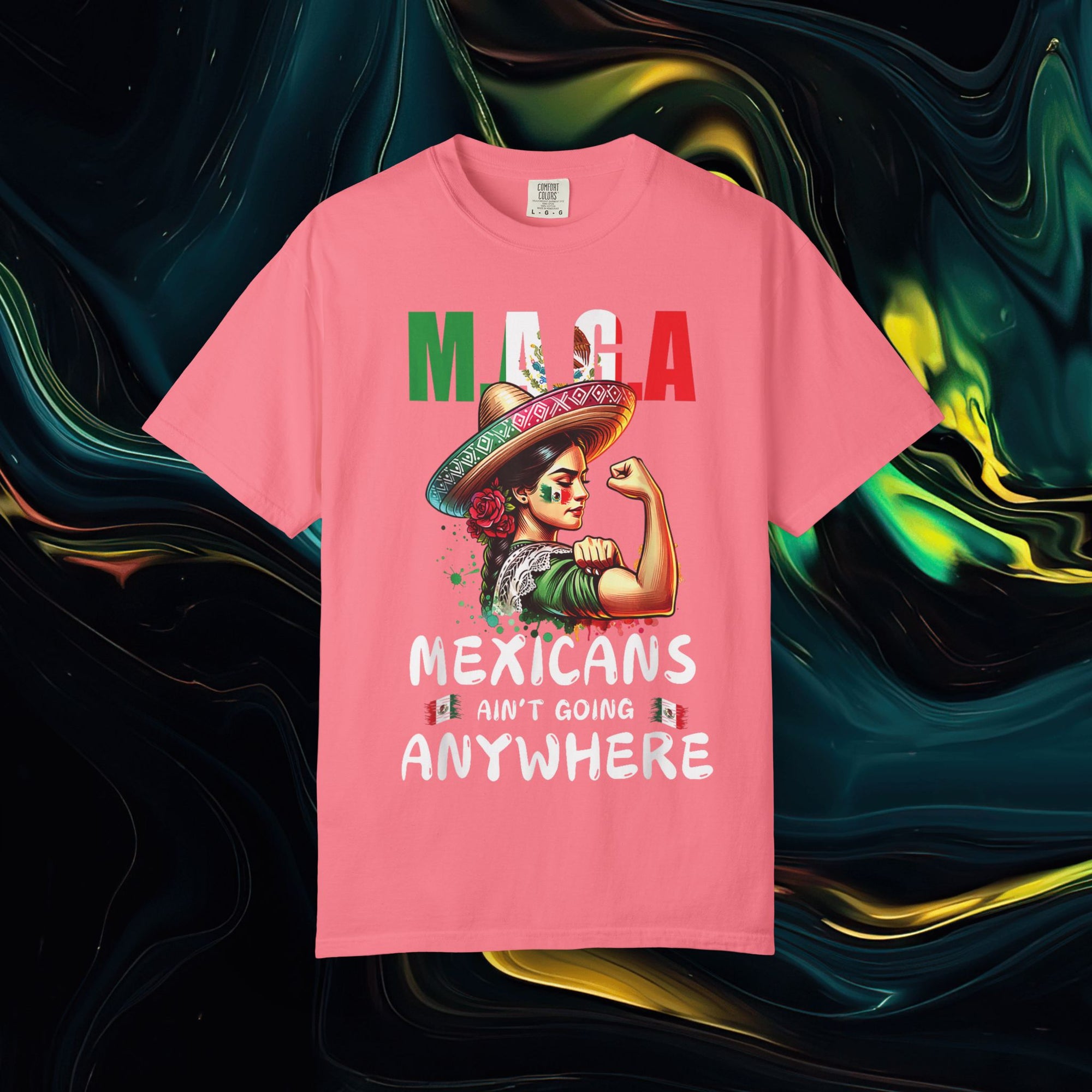 M.A.G.A. Fuerza | Comfort Colors C1717 | Unisex Garment-Dyed T-shirt