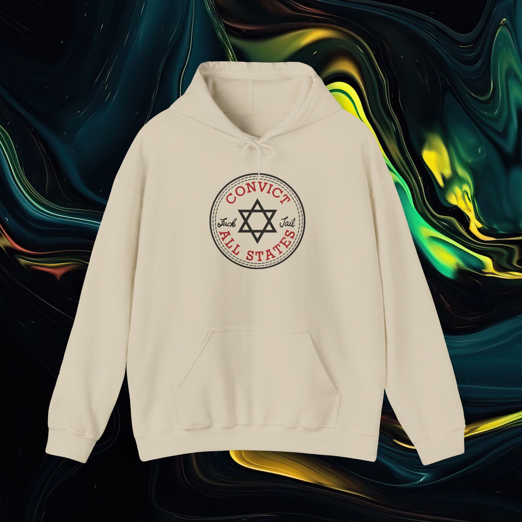 Convict | Gildan 18500 | Unisex Heavy Blend™ Hooded Sweatshirt