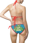 Turtle With Attitude | Women's Bikini Swimsuit (AOP)