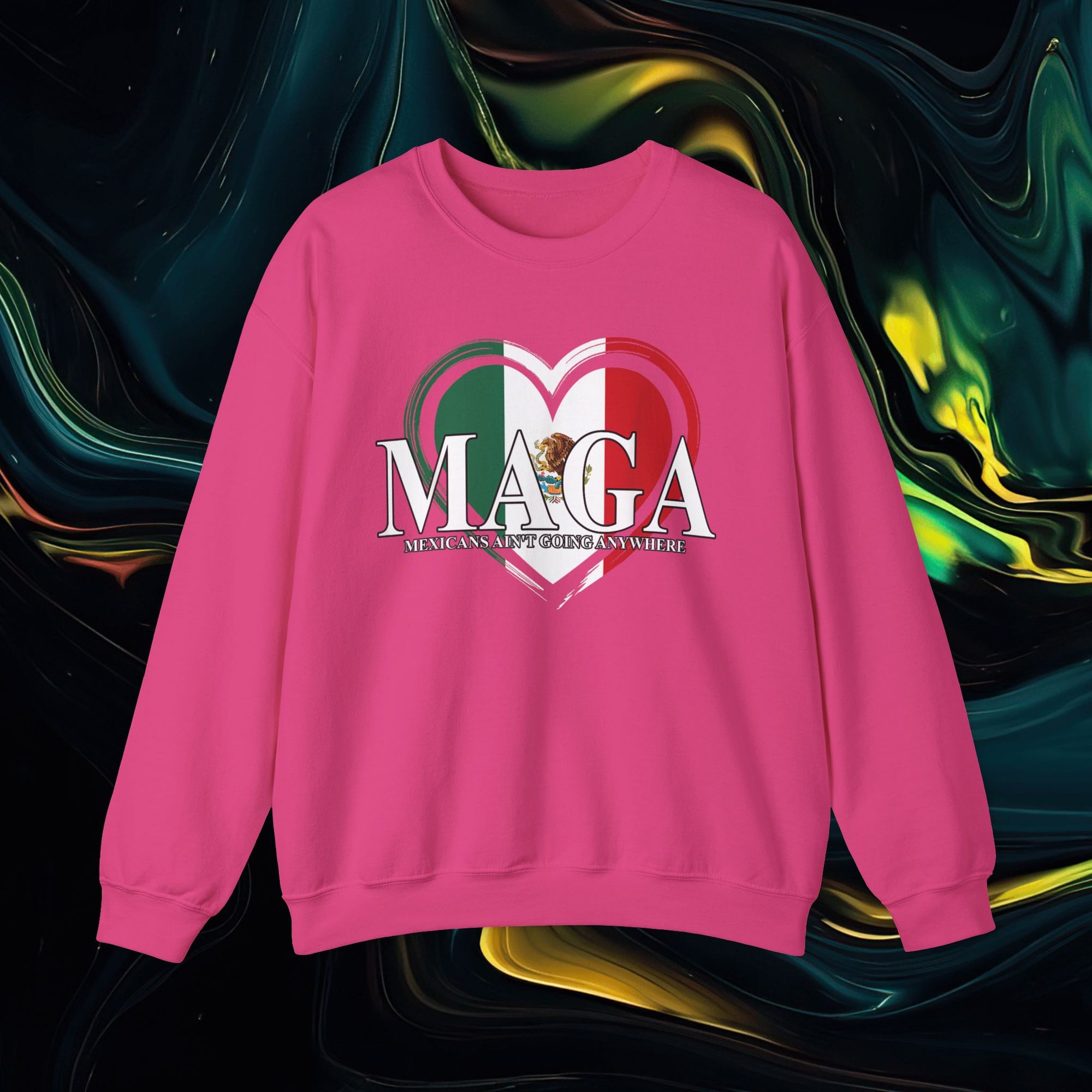 M.A.G.A. &lt;3 | Gildan 18000 | Unisex Heavy Blend™ Crewneck Sweatshirt