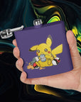 Pika | Stainless Steel Flask - 6oz Hip Flask for Parties & Celebrations