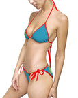 Turtle With Attitude | Women's Bikini Swimsuit (AOP)