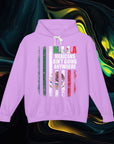 M.A.G.A. Mexican/American Flag | Comfort Colors 1467 | Unisex Lightweight Hooded Sweatshirt