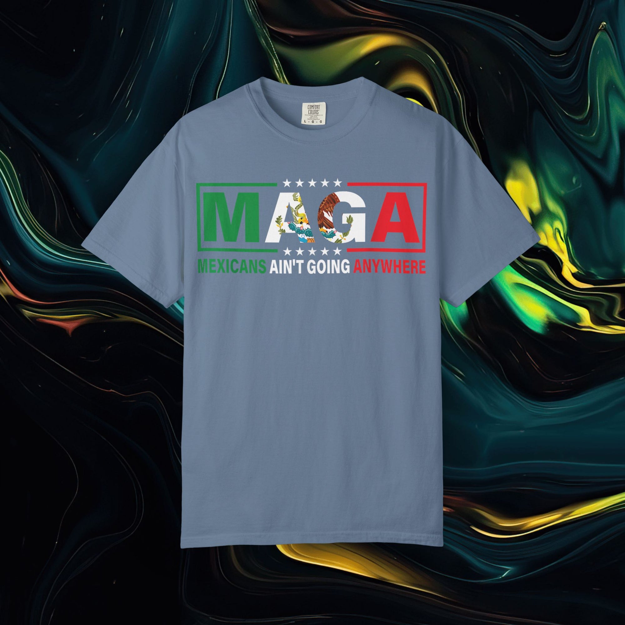 M.A.G.A. Political Sign | Comfort Colors C1717 | Unisex Garment-Dyed T-shirt