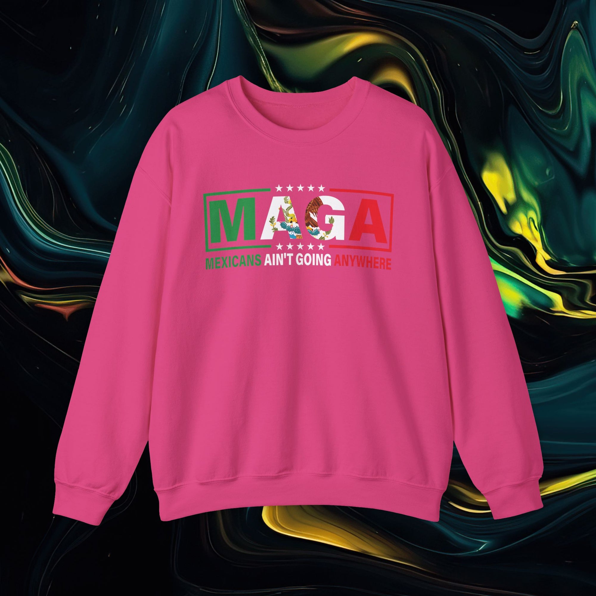 M.A.G.A. Political Sign | Gildan 18000 | Unisex Heavy Blend™ Crewneck Sweatshirt