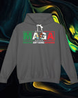 M.A.G.A. Political Sign | Comfort Colors 1467 | Unisex Lightweight Hooded Sweatshirt