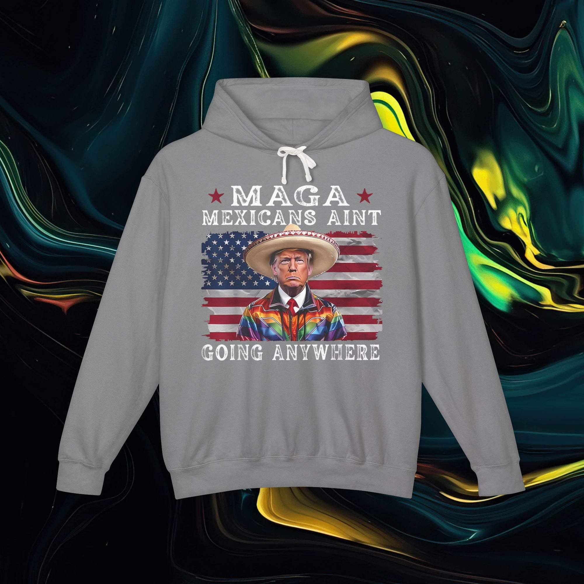 M.A.G.A. Pendejo | Comfort Colors 1467 | Unisex Lightweight Hooded Sweatshirt