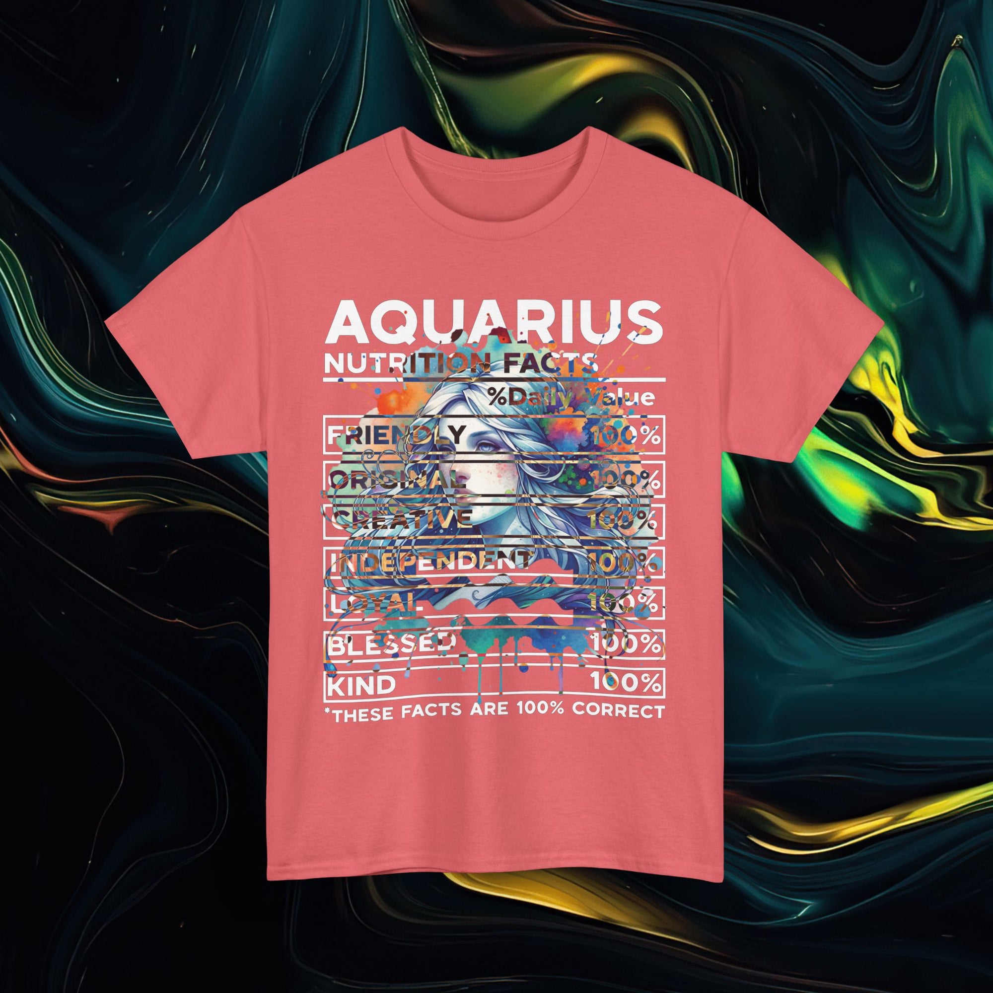 Aquarius | Gildan 5000 | Unisex Heavy Cotton Tee
