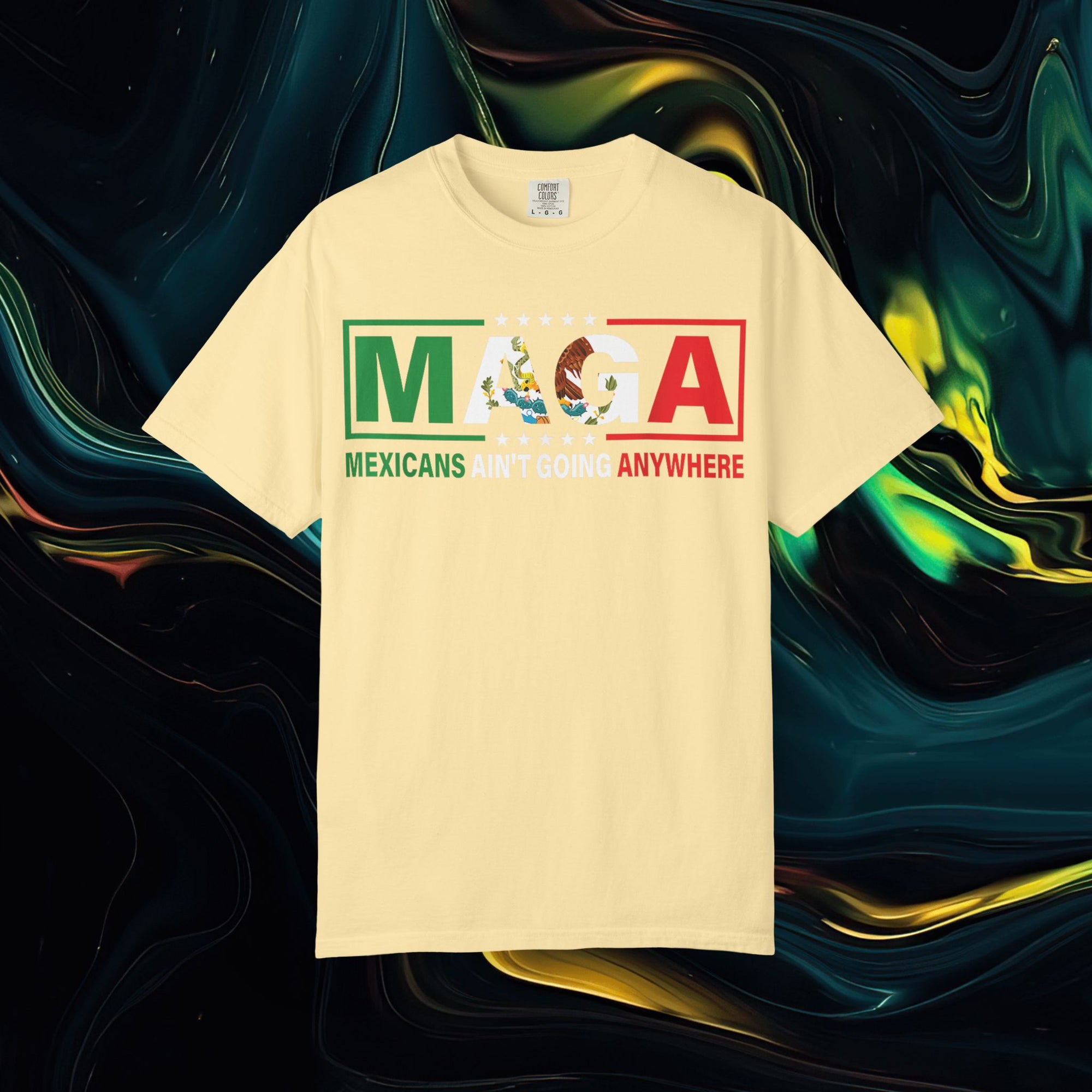 M.A.G.A. Political Sign | Comfort Colors C1717 | Unisex Garment-Dyed T-shirt