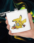 Pika | Stainless Steel Flask - 6oz Hip Flask for Parties & Celebrations