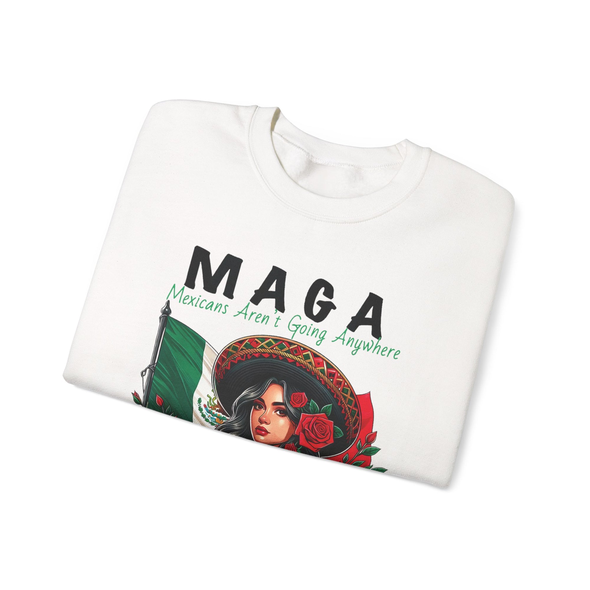 M.A.G.A. Viva Mexico | Gildan 18000 | Unisex Heavy Blend™ Crewneck Sweatshirt