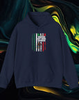 M.A.G.A. Mexican/American Flag | Gildan 18500 | Unisex Heavy Blend™ Hooded Sweatshirt