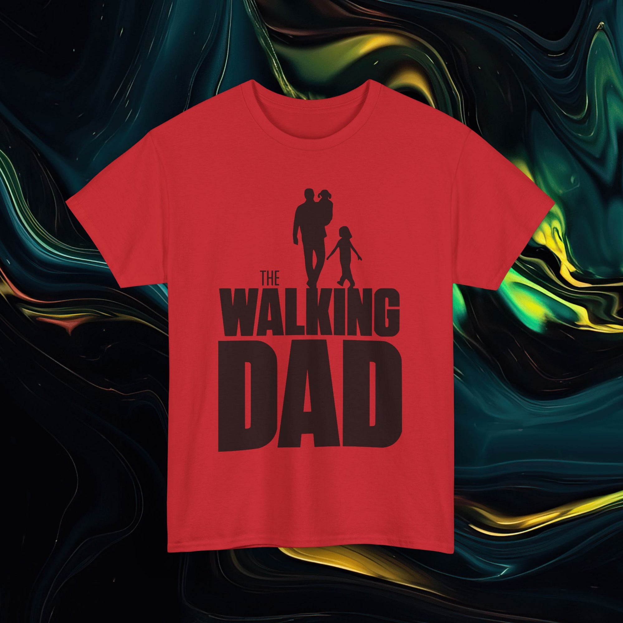 The Walking Dad | Gildan 5000 | Unisex Heavy Cotton Tee
