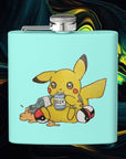 Pika | Stainless Steel Flask - 6oz Hip Flask for Parties & Celebrations