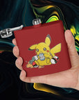 Pika | Stainless Steel Flask - 6oz Hip Flask for Parties & Celebrations
