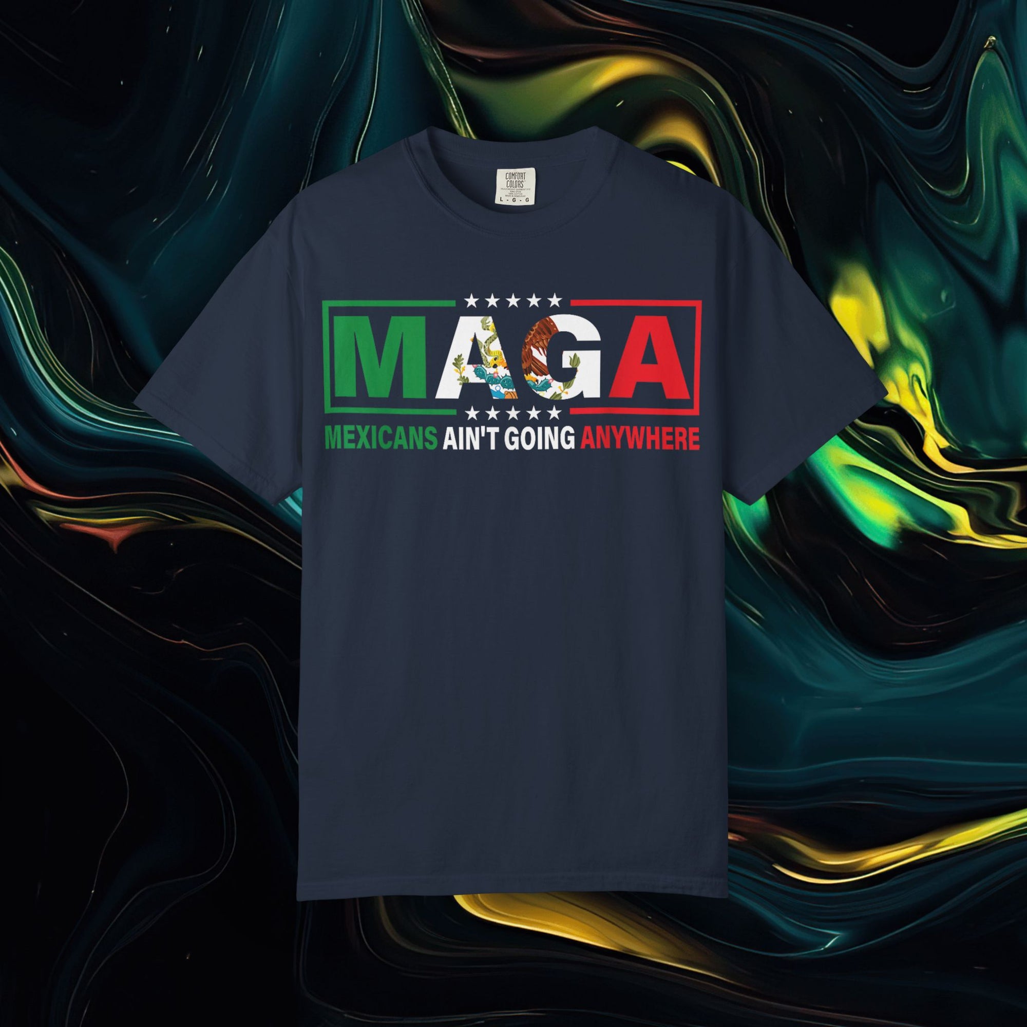 M.A.G.A. Political Sign | Comfort Colors C1717 | Unisex Garment-Dyed T-shirt