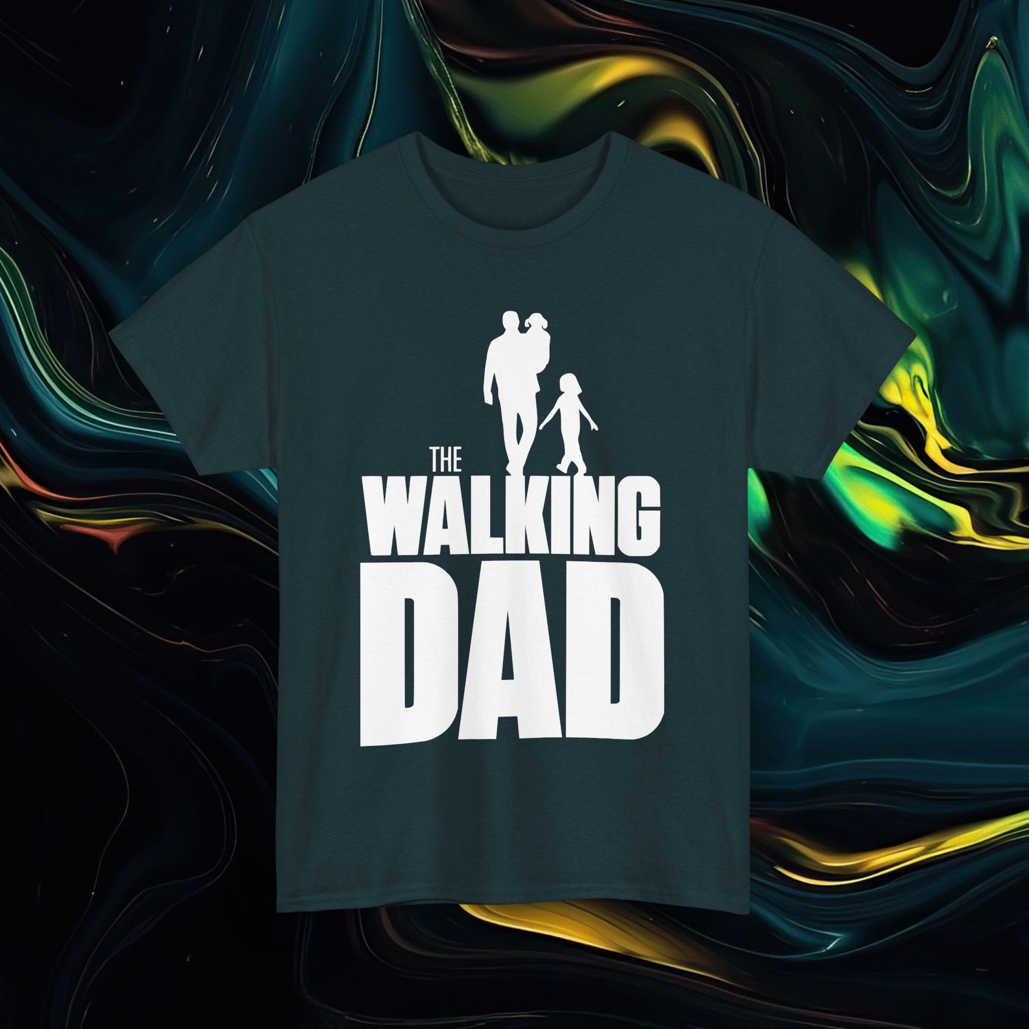 The Walking Dad | Gildan 5000 | Unisex Heavy Cotton Tee