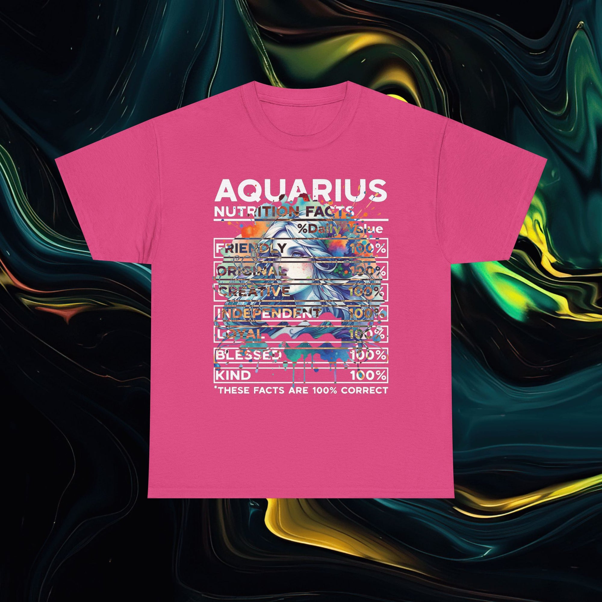 Aquarius | Gildan 5000 | Unisex Heavy Cotton Tee