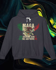 M.A.G.A. Flying Eagle | Comfort Colors 1467 | Unisex Lightweight Hooded Sweatshirt