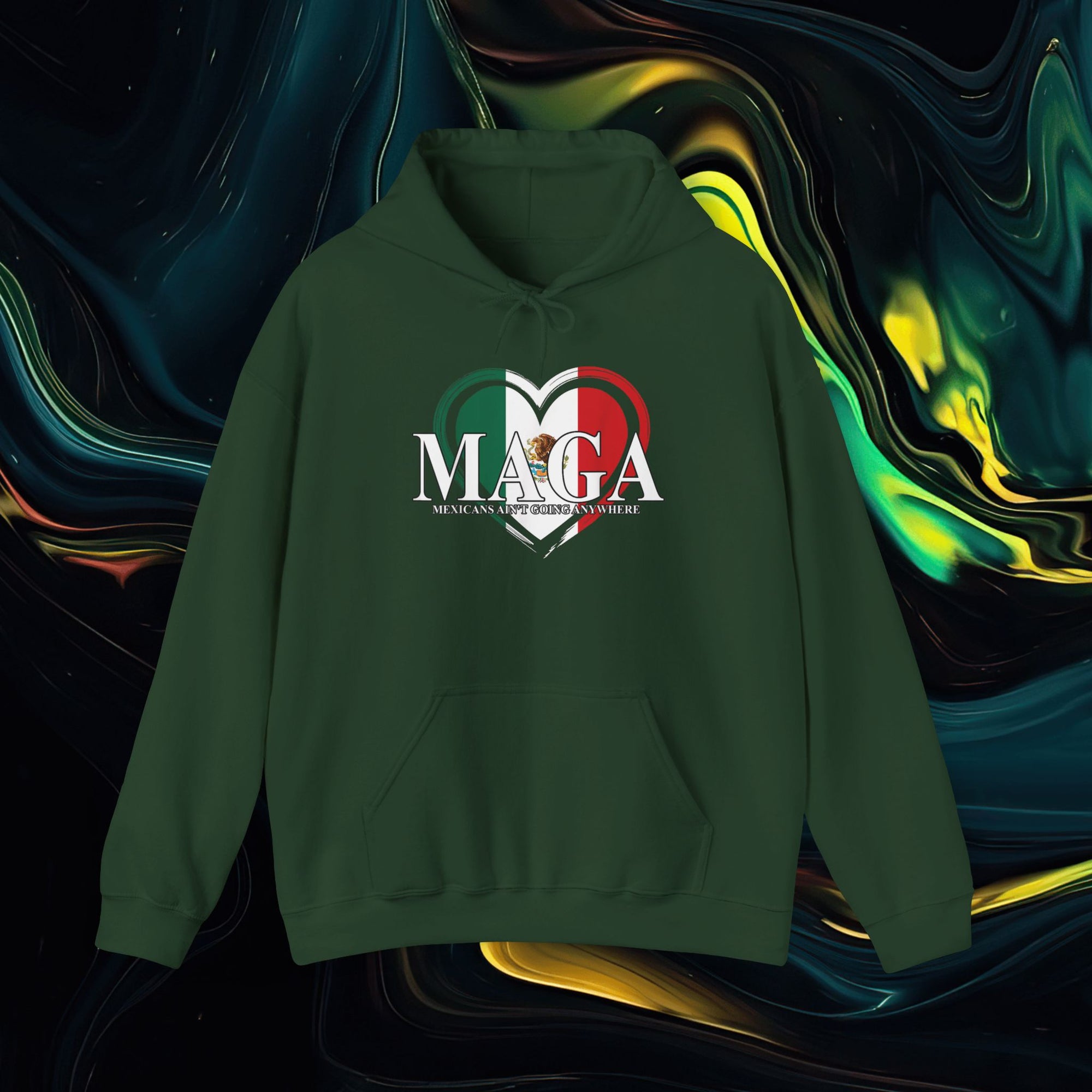 M.A.G.A. &lt;3 | Gildan 18500 | Unisex Heavy Blend™ Hooded Sweatshirt