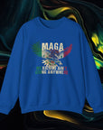M.A.G.A. Flying Eagle | Gildan 18000 | Unisex Heavy Blend™ Crewneck Sweatshirt