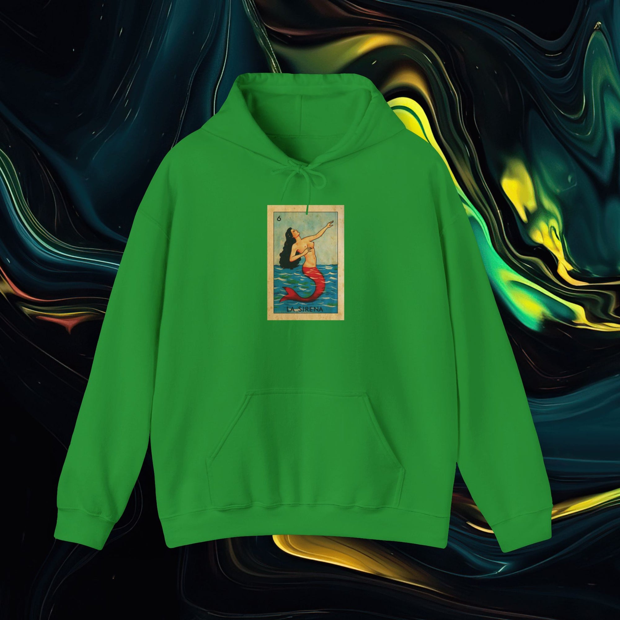Sirena | Gildan 18500 | Unisex Heavy Blend™ Hooded Sweatshirt