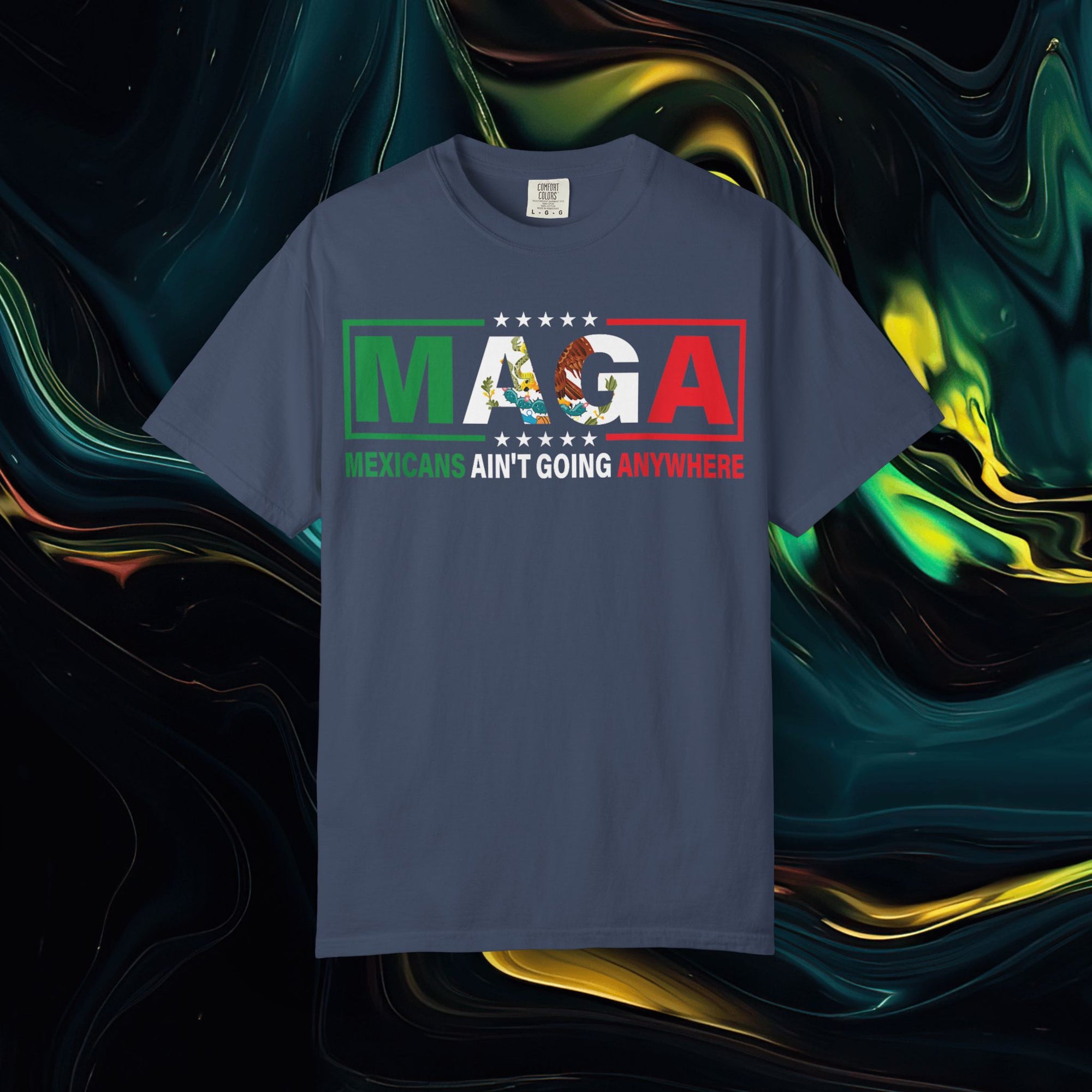 M.A.G.A. Political Sign | Comfort Colors C1717 | Unisex Garment-Dyed T-shirt