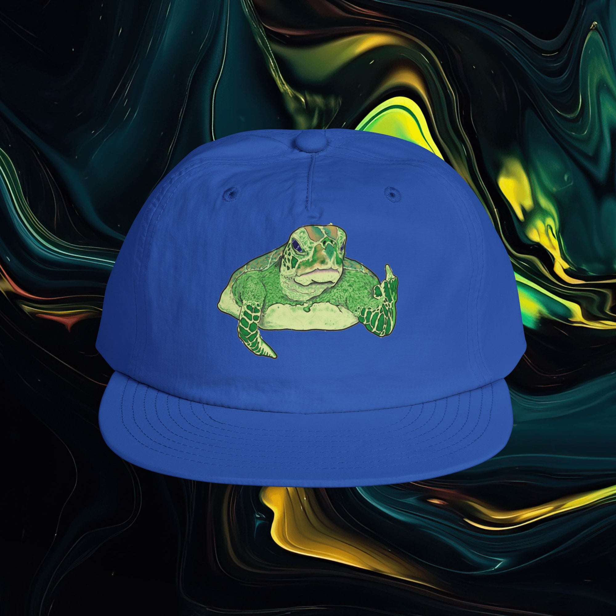 Turtle With Attitude | Surf Cap