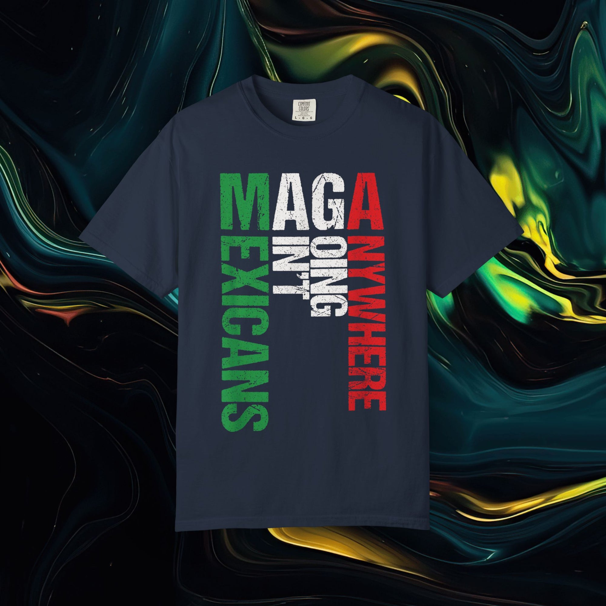 M.A.G.A. Vertical | Comfort Colors C1717 | Unisex Garment-Dyed T-shirt