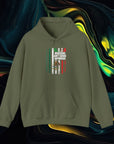 M.A.G.A. Mexican/American Flag | Gildan 18500 | Unisex Heavy Blend™ Hooded Sweatshirt